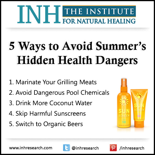 You’ve waited for it all year… But summer comes with some unexpected health dangers. Here are five ways to avoid them for your healthiest summer yet.
