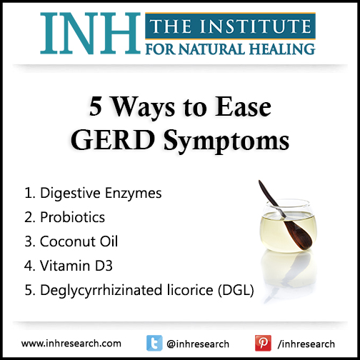 Harmful antacids and antibiotics won’t fix your GERD. Try these five safe, natural ways to ease your symptoms instead.