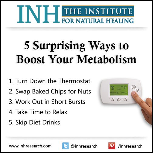 Feeling sluggish? Here are five surprising ways to boost your metabolism.