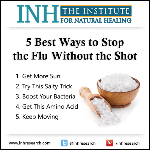 Don’t rely on a shot to save your immune system this flu season. It’s not even close to your best defense. Here are the 5 best natural ways to prevent the flu. 