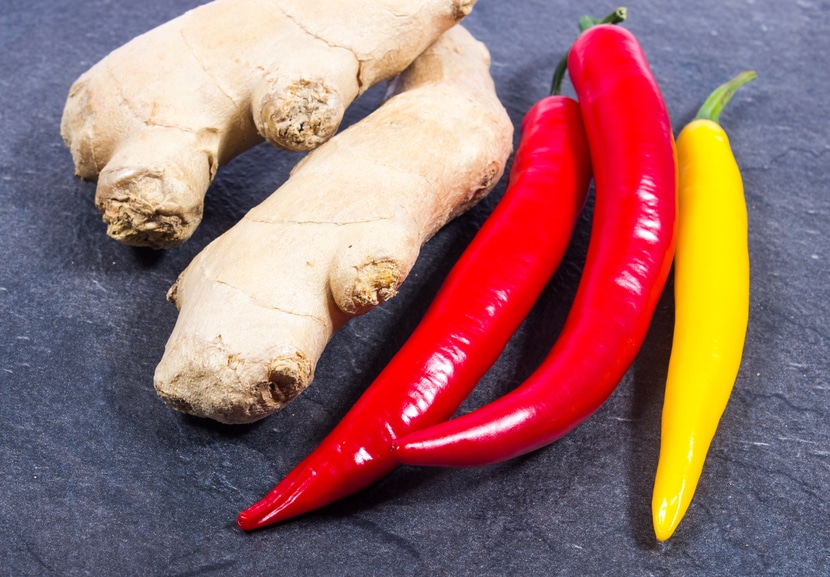 A new study shows that eating lots of hot peppers and ginger may prevent cancer.
