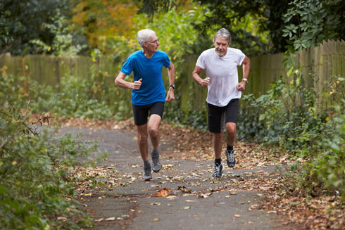 Men Jogging