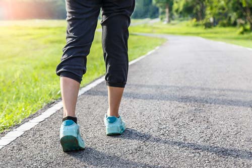 Woman walking