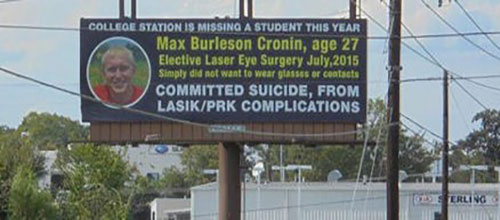 Billboard in Bryan Texas