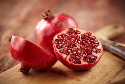 Pomegranate slows aging