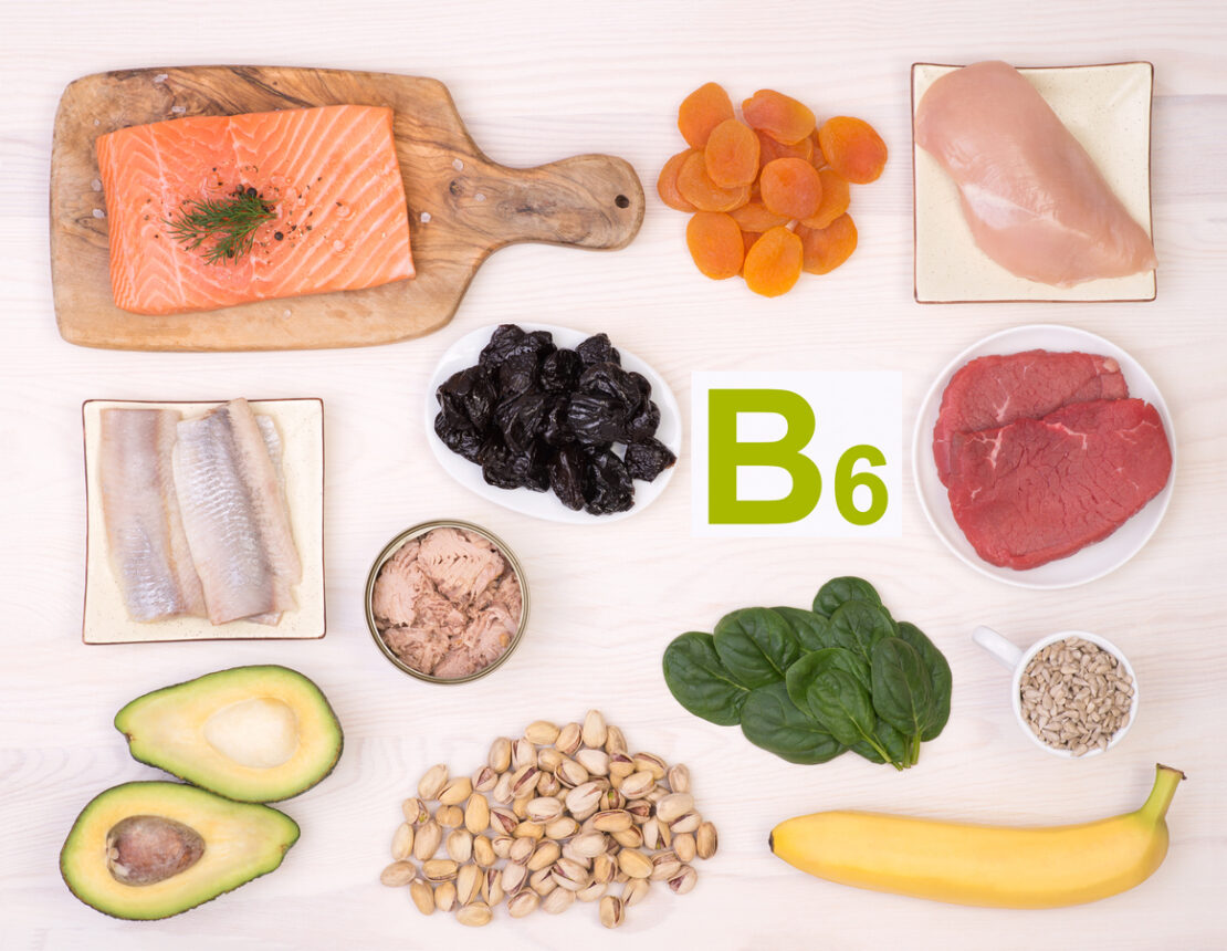 Photo of vitamin B6.