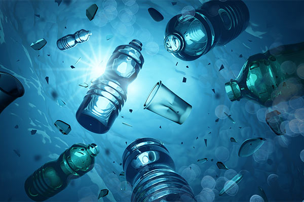 Image of plastic bottles.