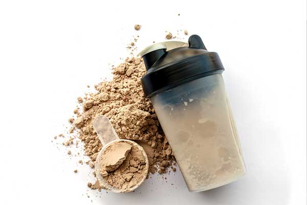 Photo of protein powder mix.