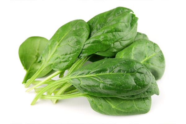 A bundle of spinach.